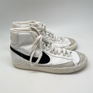 Nike Sneakers Womens 10 Blazer Mid 77 CZ1055-100 White Athletic Gym Casual Shoes